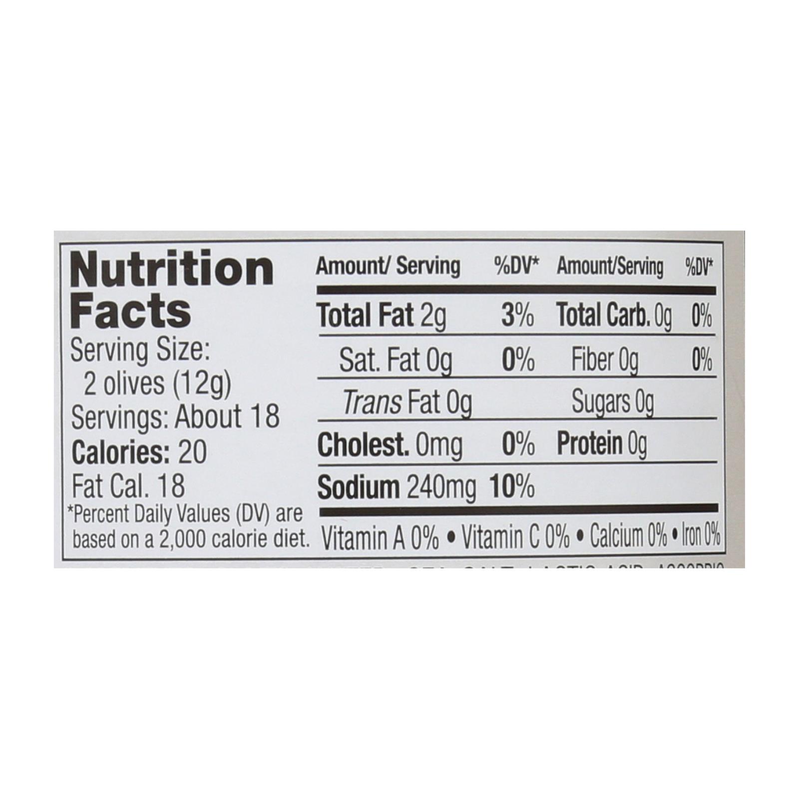 Jeff's Natural Jeff's Natural Castelvetrano Olives - Castelvetrano - Case Of 6 - 7.5 Oz. - Image 3