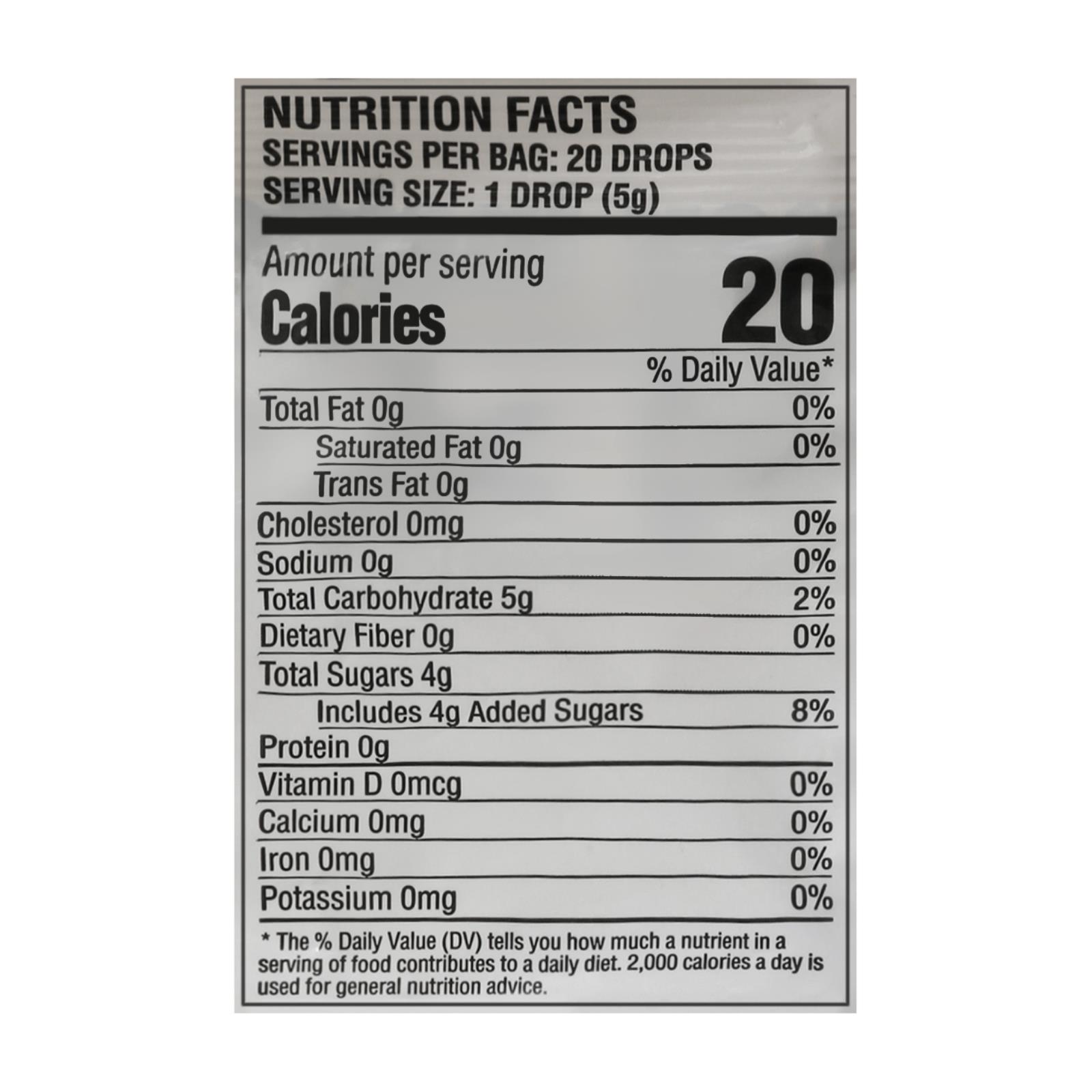 Honees Cough Drops - Honey Lemon - Lemon Menthol - 20 Cough Drops - Image 2