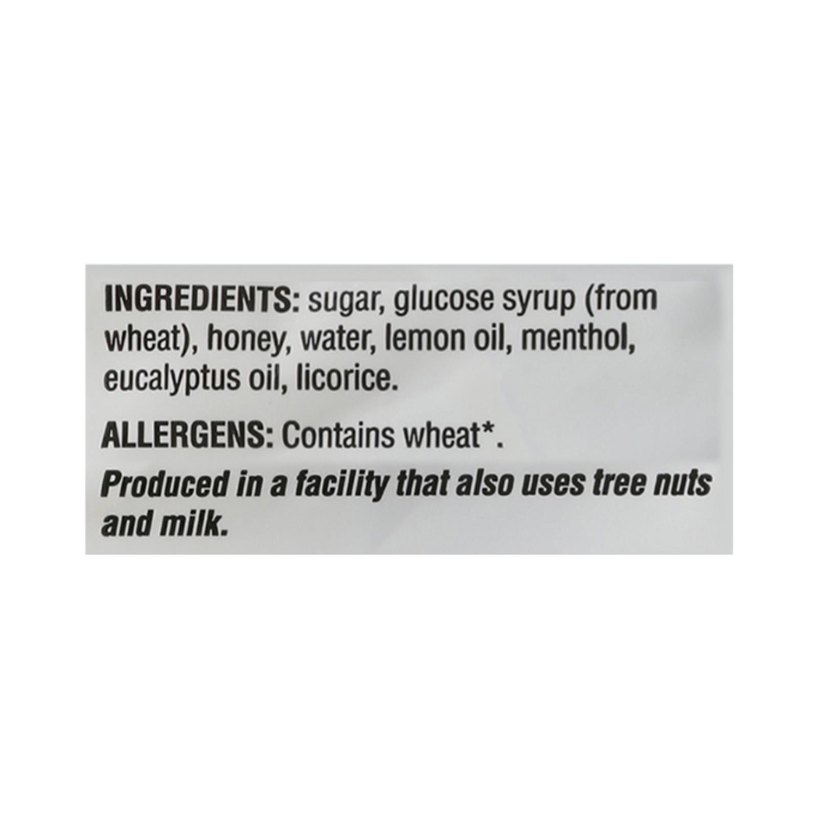 Honees Cough Drops - Honey Lemon - Lemon Menthol - 20 Cough Drops - Image 3