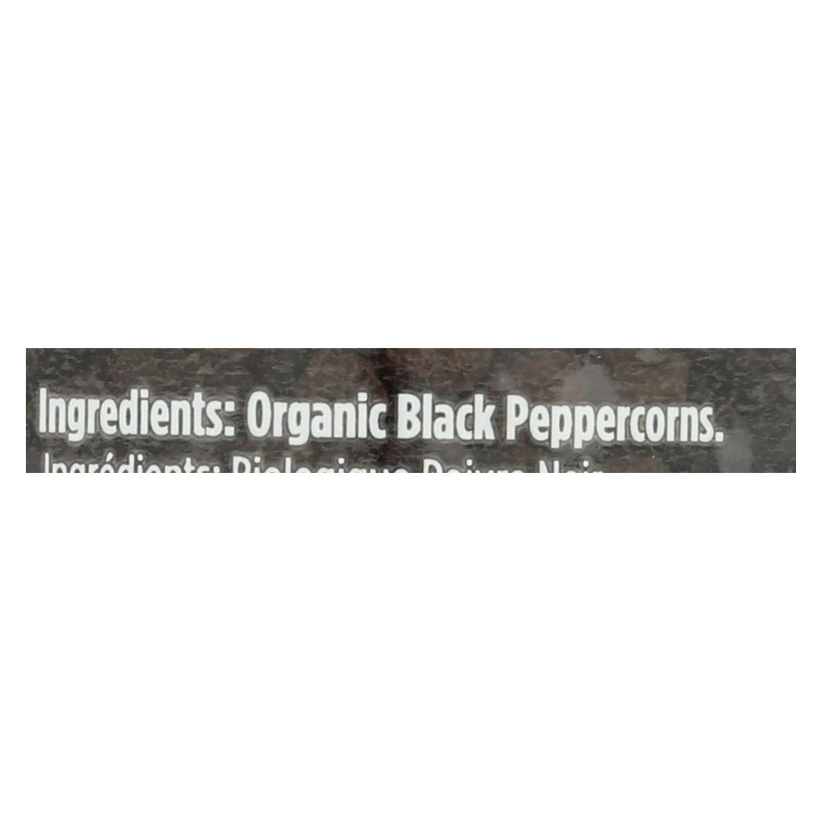 Spicely Organics - Organic Peppercorn - Black Whole - Case Of 3 - 1.7 Oz. - Image 2