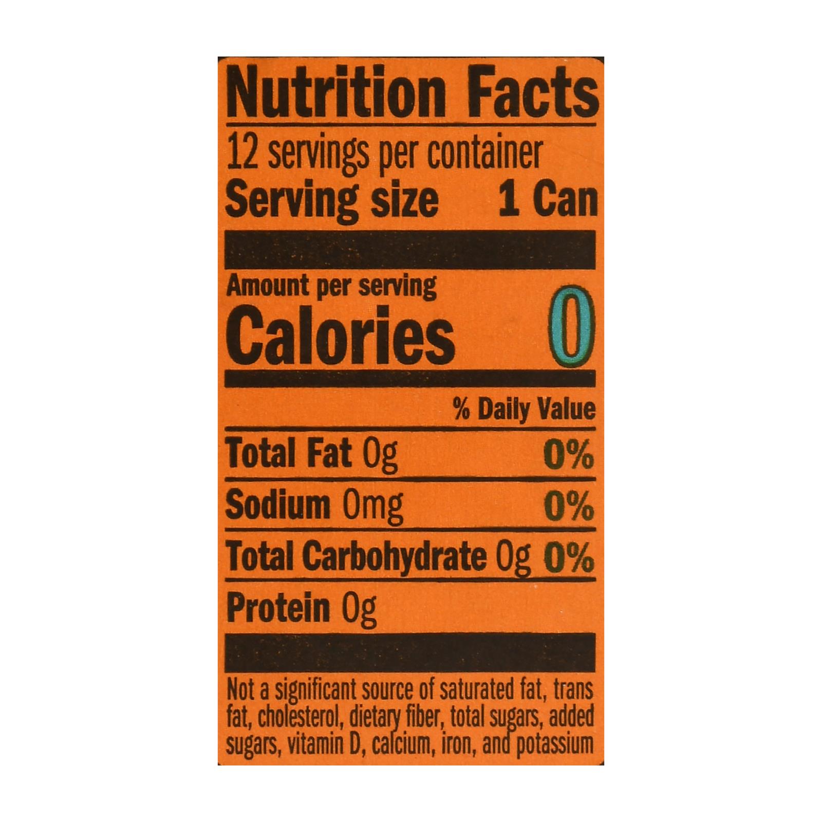 Lacroix Sparkling Water - Orange - Case Of 2 - 12-12 Fl Oz - Image 3