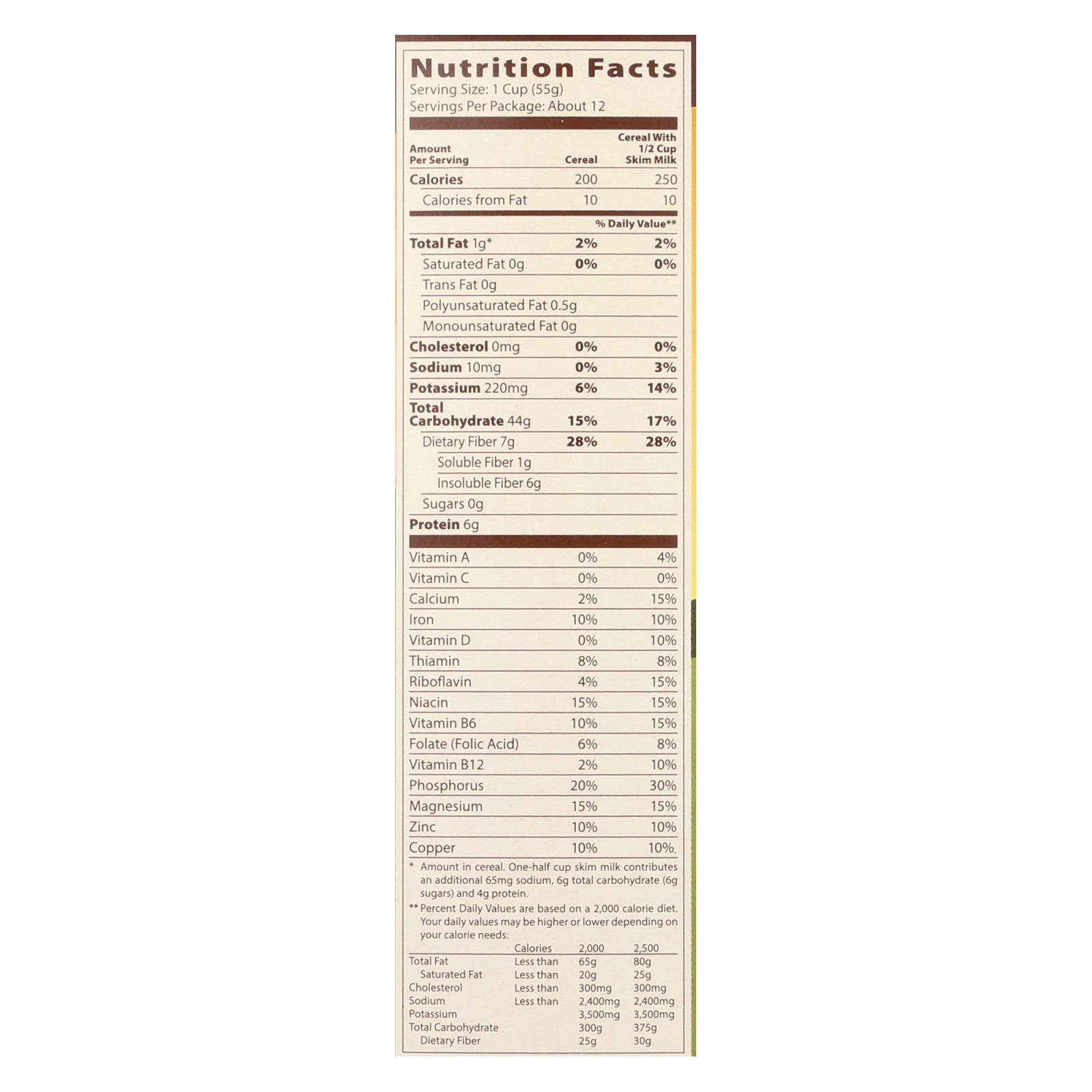 Mom's Best Naturals Wheat-fuls - Toasted - Case Of 12 - 24 Oz. - Image 2