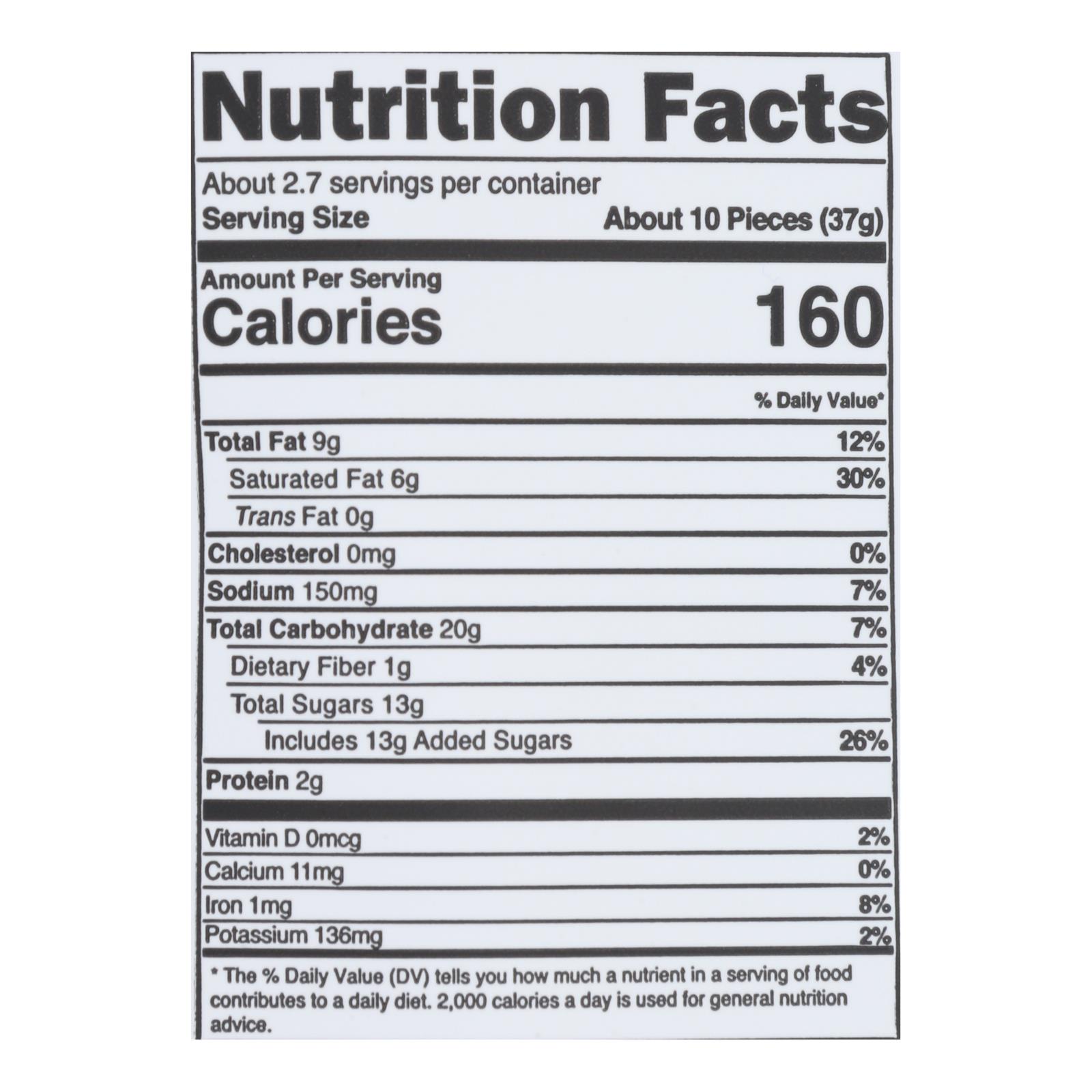 Cocomel - Carmel Bite - Organic - Sea Salt - Case Of 6 - 3.5 Oz - Image 3