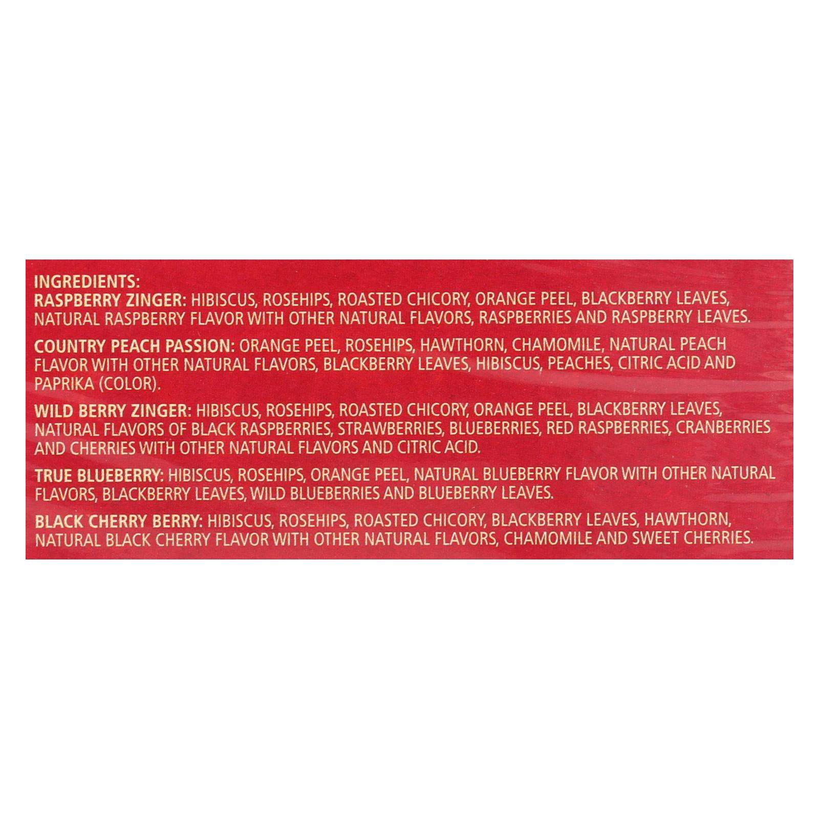 Celestial Seasonings Herbal Tea - Fruity Variety Pack - Case Of 6 - 18 Bag - Image 3