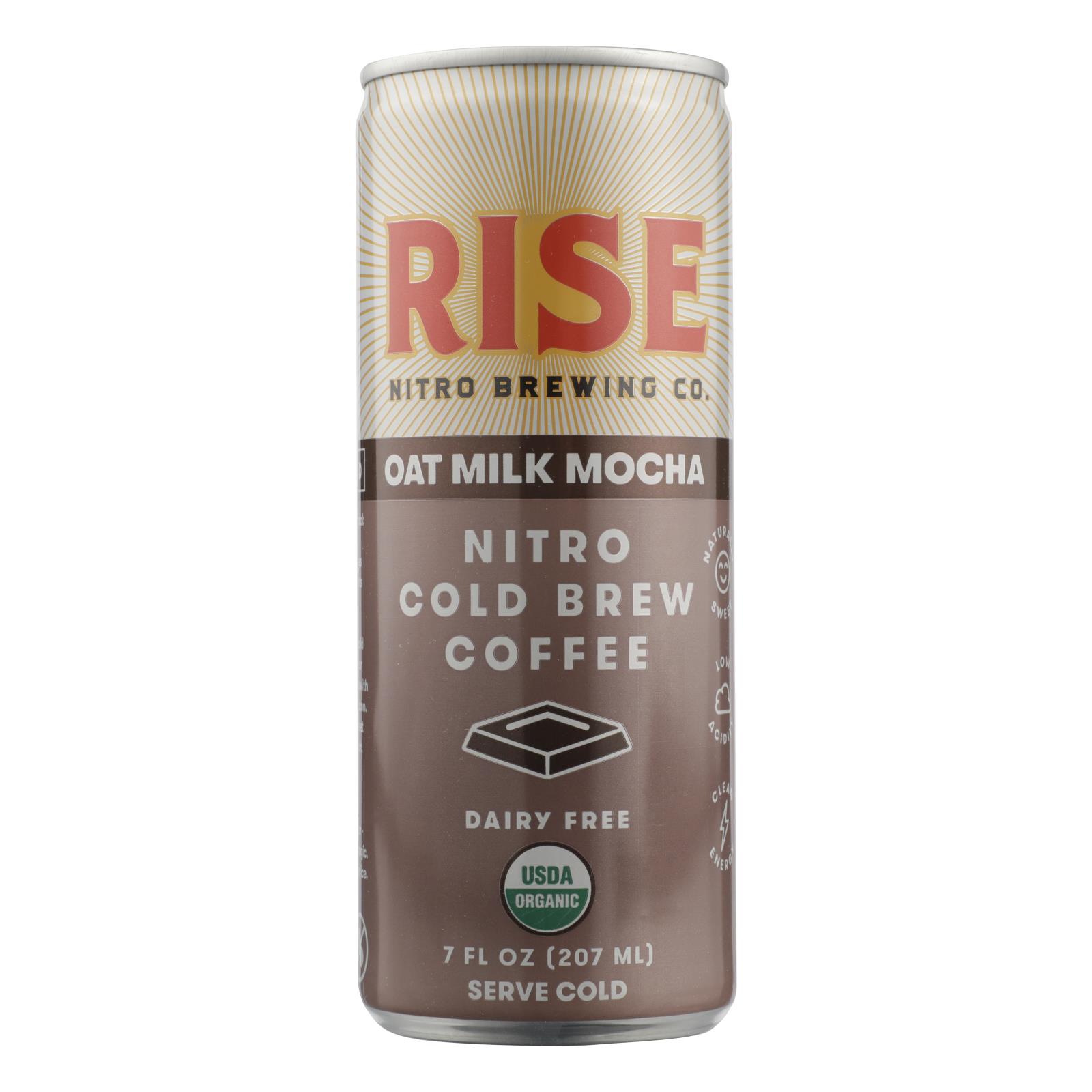 Rise Brewing Co. Mocha Latte Nitro Cold Brew Coffee, Mocha Latte - Case Of 12 - 7 Fz - Image 5