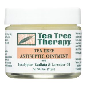 Tea Tree Therapy Antiseptic Ointment Eucalyptus Australiana And Lavender Oil - 2 Oz