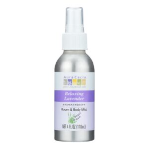 Aura Cacia - Aromatherapy Mist Calming Lavender Harvest - 4 Fl Oz