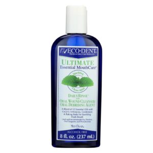 Eco-dent Dailyrinse Mouthrinse - Mint - 8 Oz