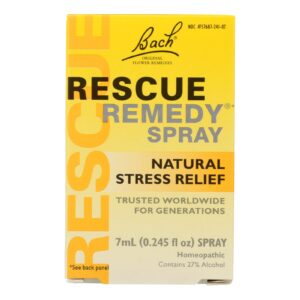 Bach Flower Remedies Rescue Remedy Spray - 0.245 Fl Oz