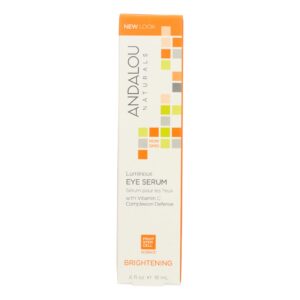 Andalou Naturals Luminous Eye Serum Brightening - 0.6 Fl Oz