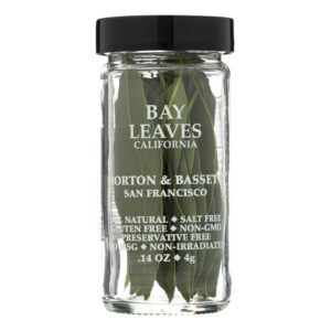 Morton And Bassett Bay Leaves - .5 Oz - Case Of 3