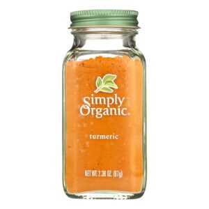 Simply Organic Ground Turmeric Root - Case Of 6 - 2.38 Oz.