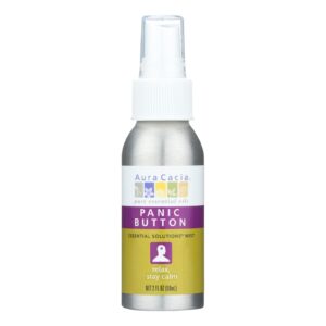 Aura Cacia - Essential Solutions Mist Panic Button - 2 Fl Oz