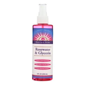 Heritage Products Rosewater And Glycerin - 8 Fl Oz