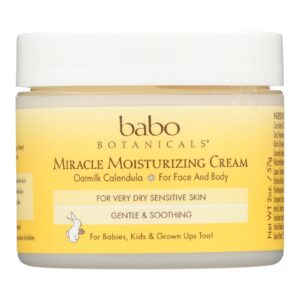 Babo Botanicals - Miracle Cream - Moisturizing - Oatmilk - 2 Oz