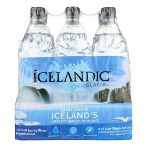 Icelandic Glacial - Water Natural Spring - Case Of 2 - 6-33.8 F