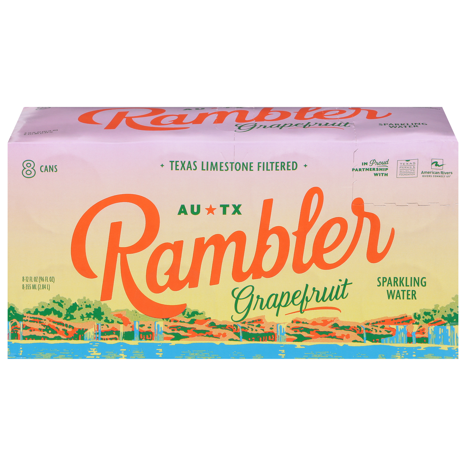 Rambler - Water Sparkling Grpfrt - Cs Of 3-8-12 Fz