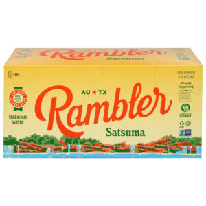 Rambler - Water Sparkling Satsuma - Cs Of 3-8-12 Fz