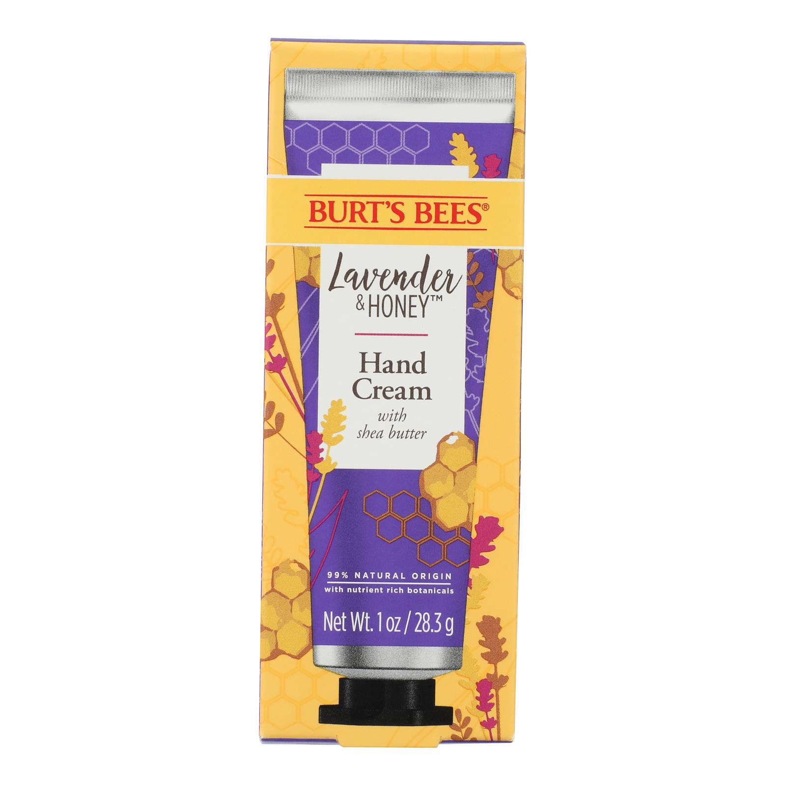 Burts Bees - Hand Cream Lavender Honey - 1 Each - 1 Oz
