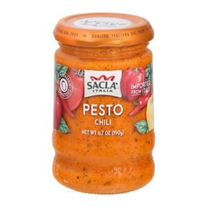 Sacla - Pesto Chili - Case Of 6 - 6.7 Oz