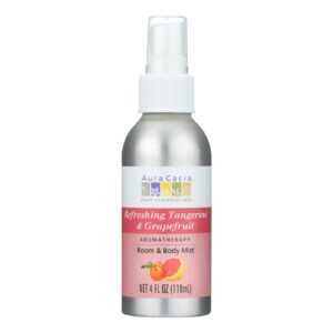 Aura Cacia - Aromatherapy Mist Tangerine Grapefruit - 4 Fl Oz