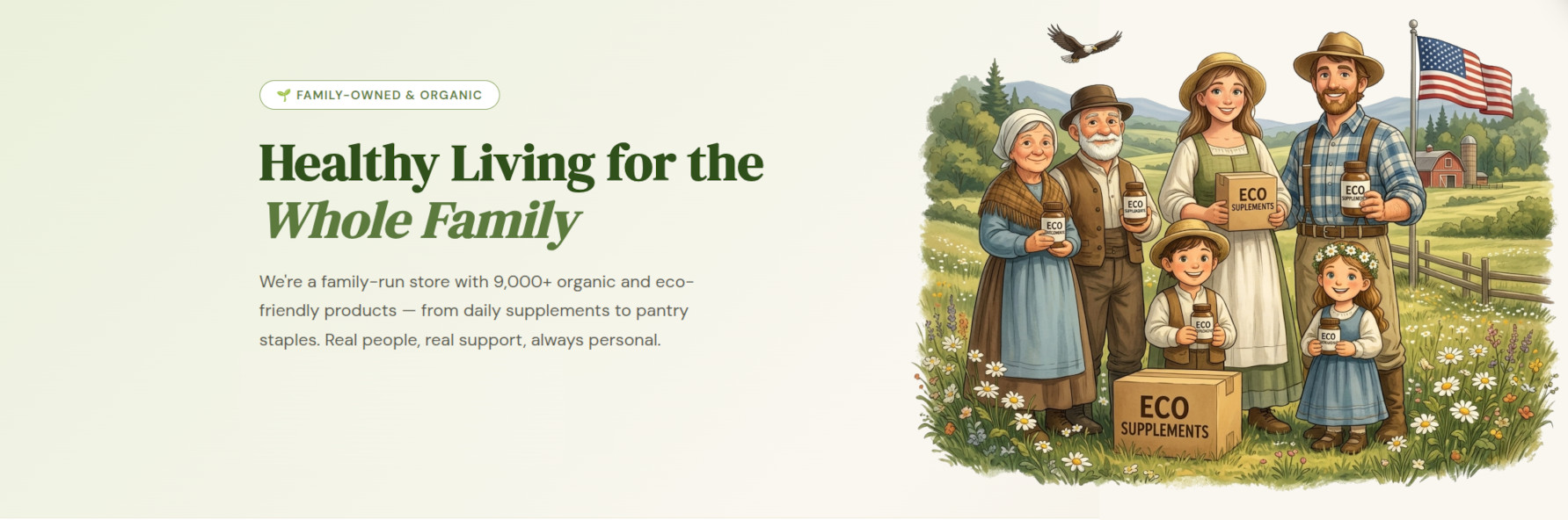 family organic Eco Supplements