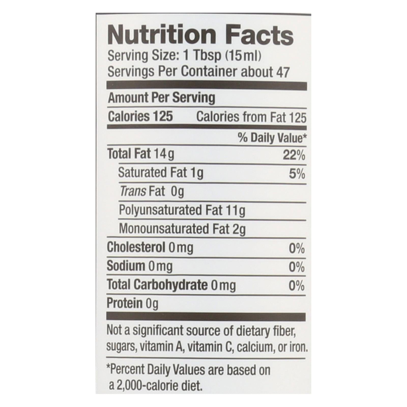 Nutiva Hemp Oil, Cold-pressed - 1 Each - 24 Fz - Image 2