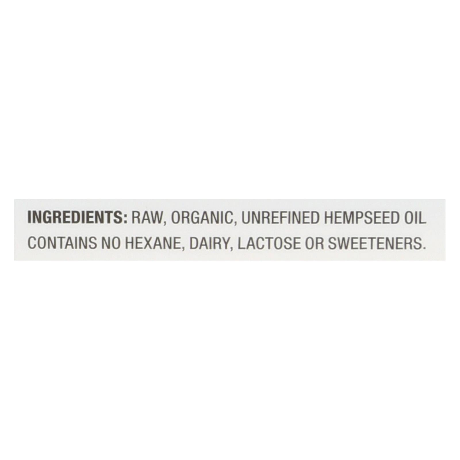 Nutiva Hemp Oil, Cold-pressed - 1 Each - 24 Fz - Image 3