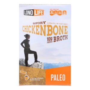 Lonolife Chicken Bone Broth  - Case Of 6 - 4-.56 Oz
