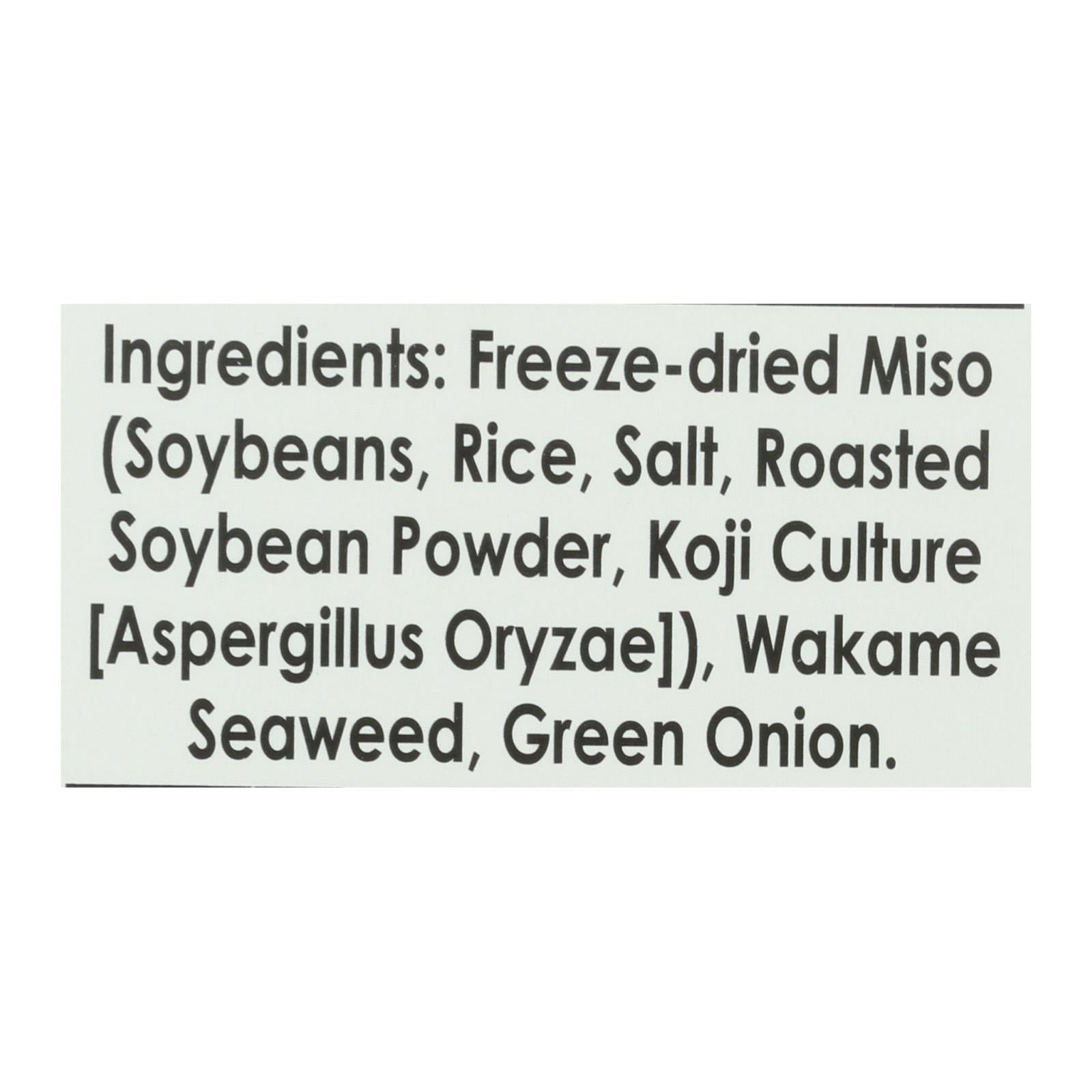 Edward And Sons Seaweed Miso - Cup - Case Of 12 - 2.5 Oz. - Image 3