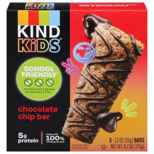 Kind - Bar Kids Choc Chip Oat - Cs Of 8-5-1.2 Oz