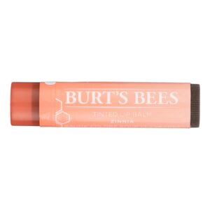 Burts Bees - Lip Balm - Tint - Zinnia - Case Of 2 - .15 Oz