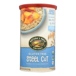 Nature's Path Organic Steel Cut Gluten Free Oats  - Case Of 6 - 30 Oz