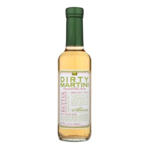 Stirrings Bar Ingredients - Dirty Martini - Case Of 6 - 12 Fl Oz.