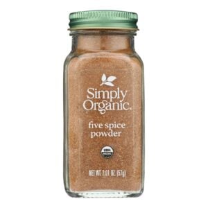 Simply Organic Five Spice Powder - Case Of 6 - 2.01 Oz.