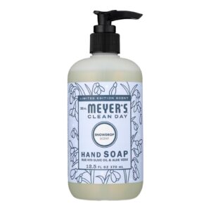 Mrs. Meyer's Clean Day - Lqd Hd-sp Snow Drop - Case Of 6-12.5 Fz