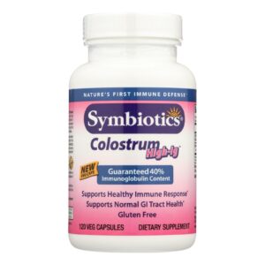 Symbiotics Colostrum High-ig - 120 Capsules