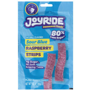 Joy Ride - Sour Strips Blue Rasp - Cs Of 10-3.5 Oz