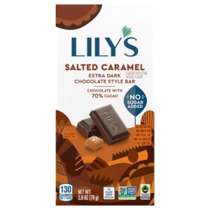 Lilys - Bar Dk Choc 70% Sltd Crml - Cs Of 12-2.8 Oz