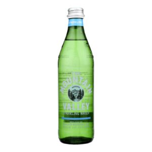 Mountain Valley Spring Water Sparkling Bottled Water  - Case Of 12 - 16.9 Fz
