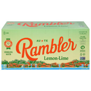 Rambler - Water Sparkling Lem Lime - Cs Of 3-8-12 Fz
