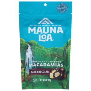 Mauna Loa - Macadmn Nuts Dark Choc - Cs Of 6-4 Oz