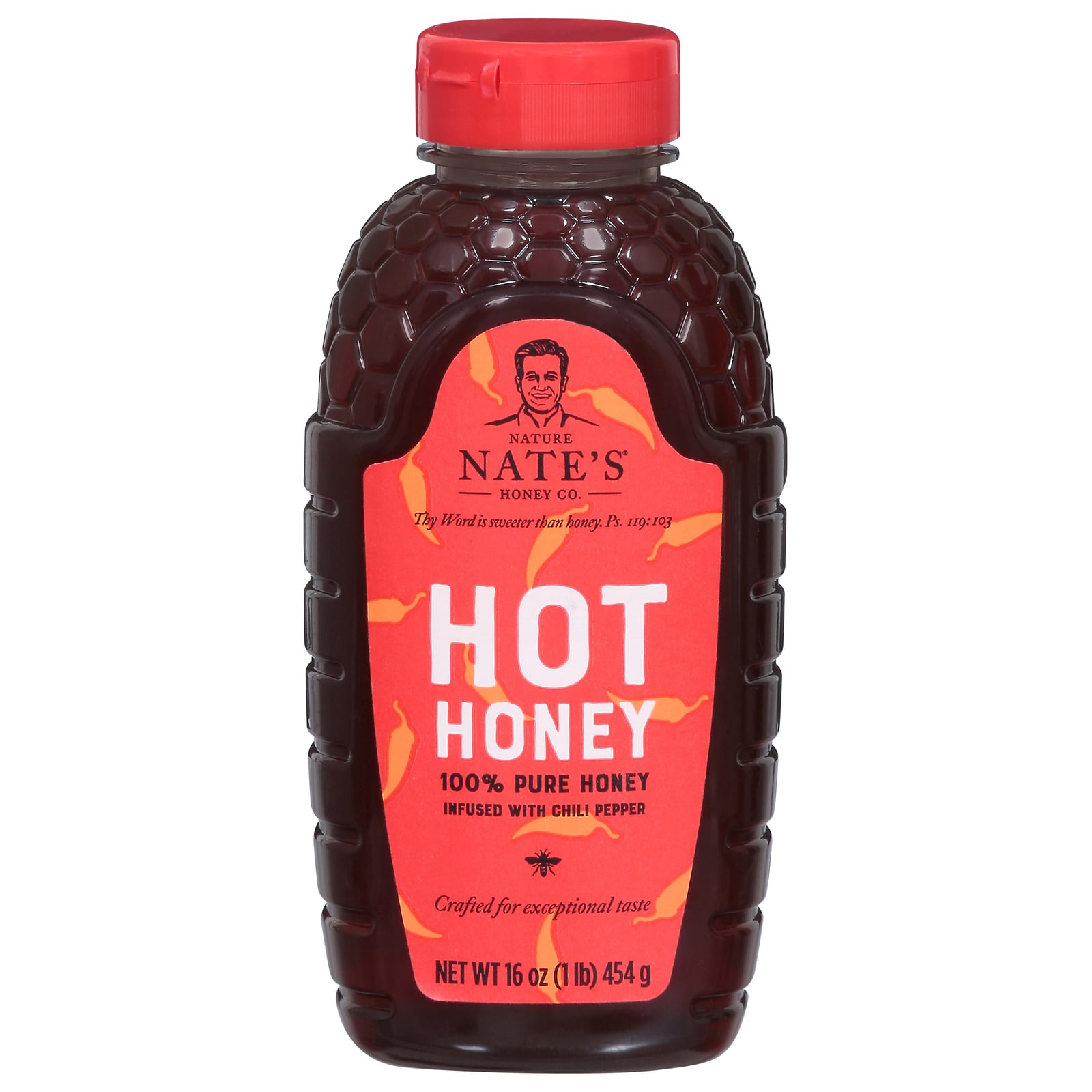 Nature Nate's - Honey Hot Infusd Chli Ppr - Cs Of 6-16 Fz
