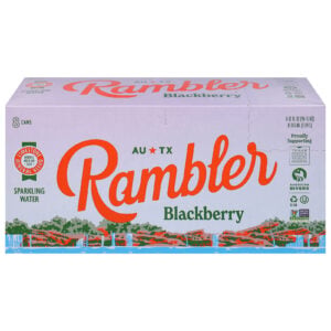 Rambler - Water Spk Blackberry 8 Pk - Cs Of 3-8-12 Fz