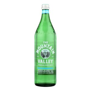 The Mountain Valley Sparkling Spring Water  - Case Of 12 - 1 Ltr
