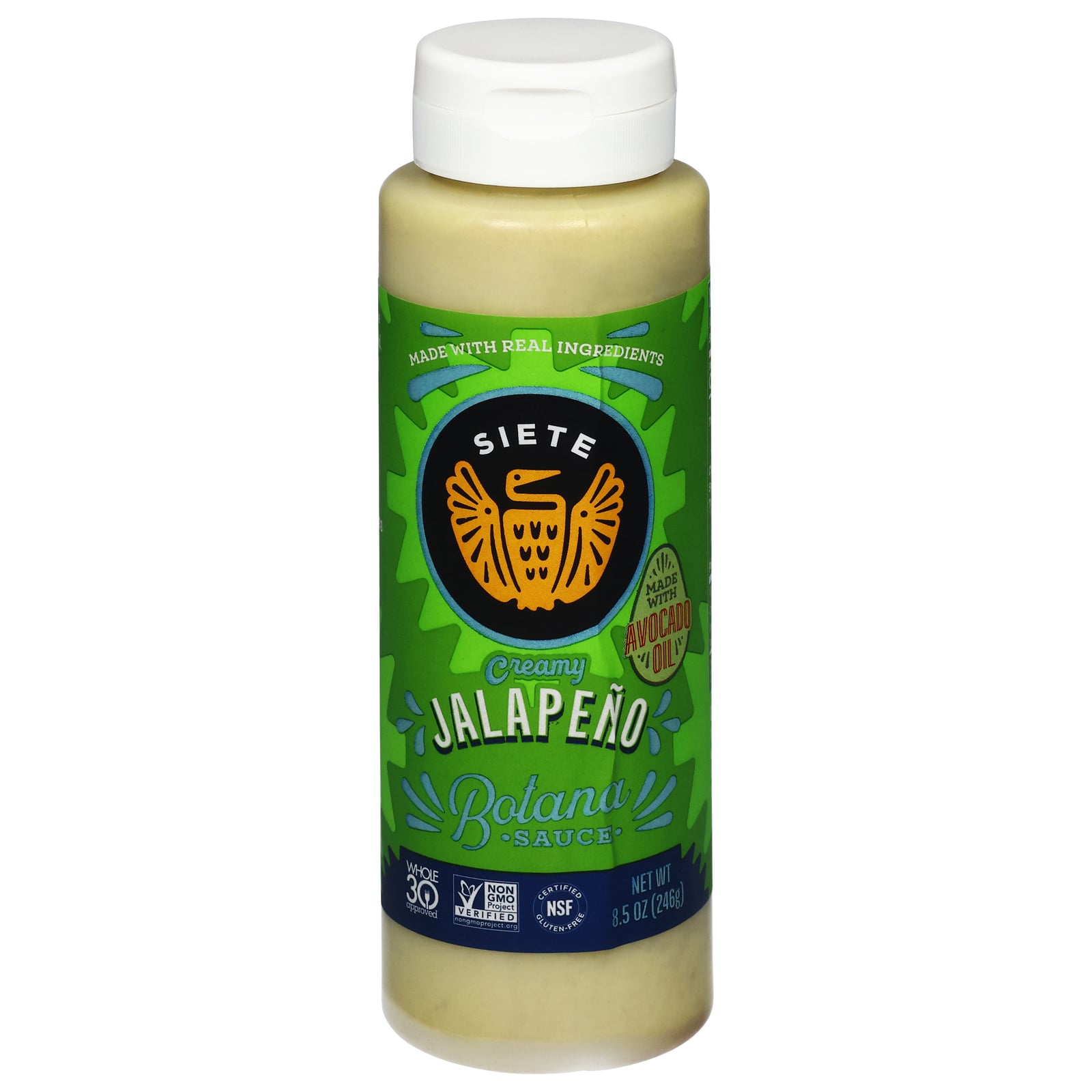 Siete - Sauce Botana Jalapeno - Cs Of 8-8.5 Fz