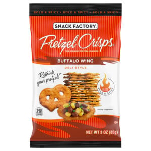 Pretzel Crisps - Pretzel Crisp Buff Wing - Cs Of 8-3 Oz
