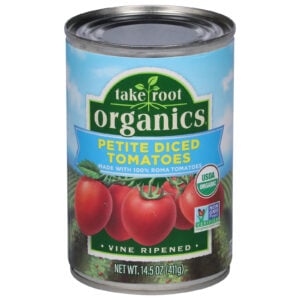 Take Root Organics - Tomatoes Og2 Petite Diced - Cs Of 12-14.5 Oz