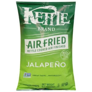 Kettle Brand - Potato Chips Jalapeno - Cs Of 12-6.5 Oz