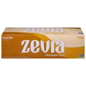 Zevia - Soda Cream Soda - Cs Of 2-12-12 Fz